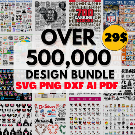 🚨 LAST CHANCE to Own the Ultimate SVG Collection – 500,000+ Cricut SVG Files + EXCLUSIVE Bonuses! 🚨