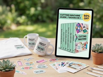 Cricut 7 Books in 1 guide PDF.