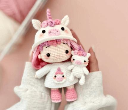 Yuni the Unicorn Crochet Pattern