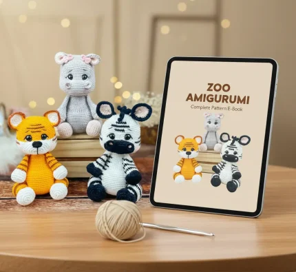 Amigurumi Zoo Crochet Patterns safari collection