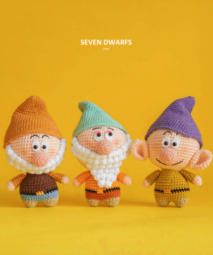 Seven Dwarfs Crochet Pattern