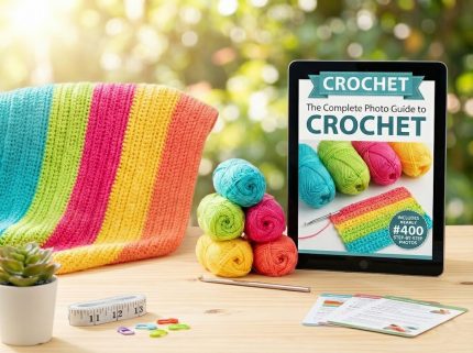 The Complete Photo Guide to Crochet PDF book cover.