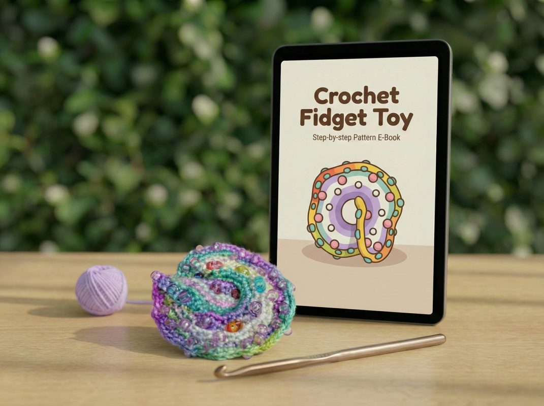 Crochet Beaded Möbius Fidget Pattern: #1 Best Sensory Toy