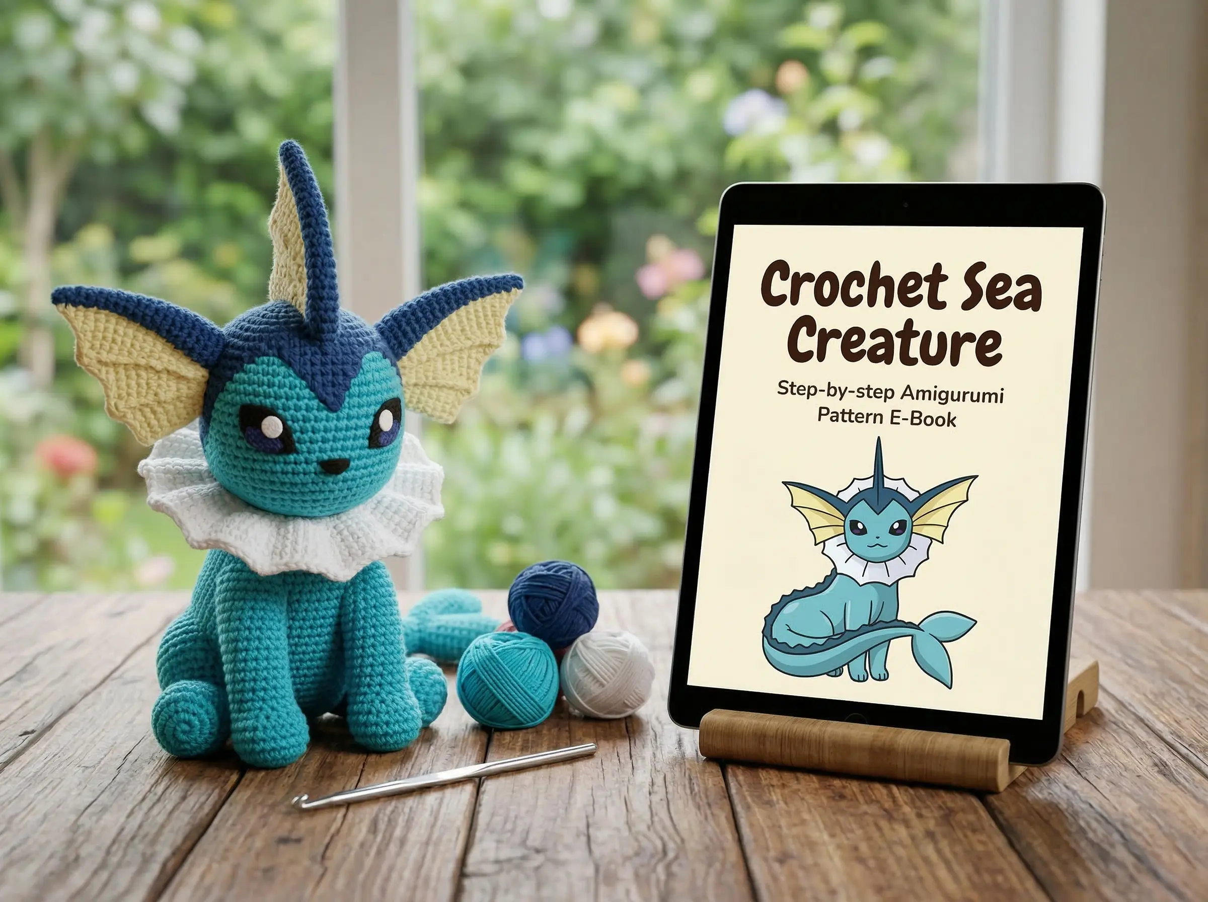 Water Fox Amigurumi Pattern Water Fox Amigurumi Pattern finished plush